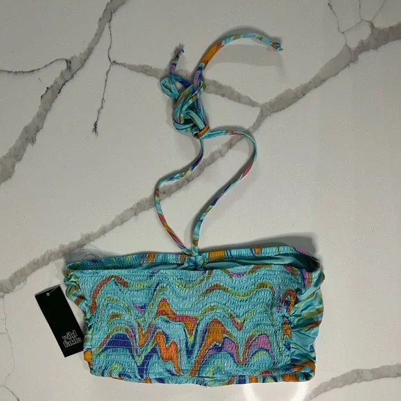 Super Cute Wild Fable Halter Crop Top - Size Small- NWT - Picture 5 of 10